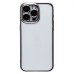 Чехол-накладка для Apple iPhone 15 Pro Max (серебяный) - PC073 с закрытой камерой