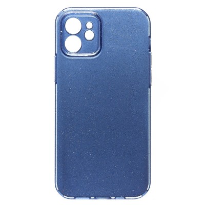 Чехол-накладка для Apple iPhone 12 (голубой) - SC328