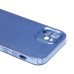 Чехол-накладка для Apple iPhone 12 (голубой) - SC328