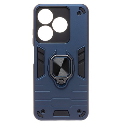 Чехол-накладка для Tecno Spark 10 4G (синий) - SGP001 противоударный