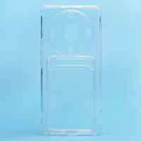 Чехол-накладка для Huawei Honor X9a (прозрачный) - SC276 с картхолдером Чехол-накладка для Huawei Honor X9a (прозрачный) - SC276 с картхолдером