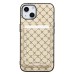 Чехол-накладка для Apple iPhone 13 (белый) - SM022 SafeMag c картхолдером
