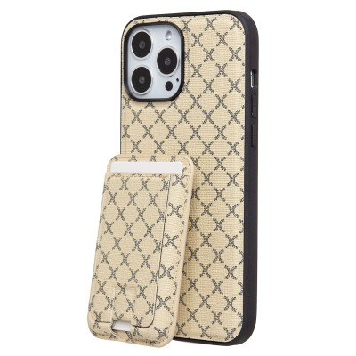 Чехол-накладка для Apple iPhone 13 Pro Max (белый) - SM022 SafeMag c картхолдером Чехол-накладка для Apple iPhone 13 Pro Max (белый) - SM022 SafeMag c картхолдером