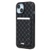 Чехол-накладка для Apple iPhone 15 (черный) - SM022 SafeMag c картхолдером