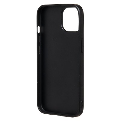 Чехол-накладка для Apple iPhone 15 (черный) - SM022 SafeMag c картхолдером