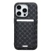 Чехол-накладка для Apple iPhone 15 Pro (черный) - SM022 SafeMag c картхолдером