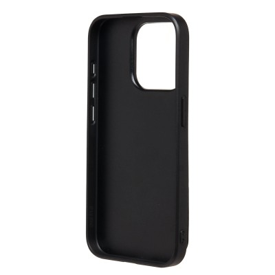 Чехол-накладка для Apple iPhone 15 Pro (черный) - SM022 SafeMag c картхолдером
