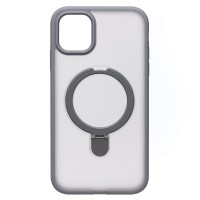 Чехол-накладка для Apple iPhone 11 (серый) - SM088 SafeMag