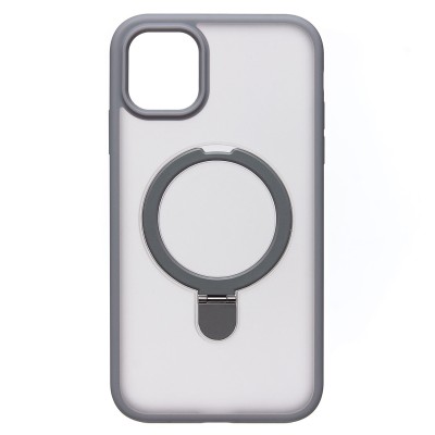 Чехол-накладка для Apple iPhone 11 (серый) - SM088 SafeMag