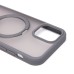 Чехол-накладка для Apple iPhone 12 (серый) - SM088 SafeMag