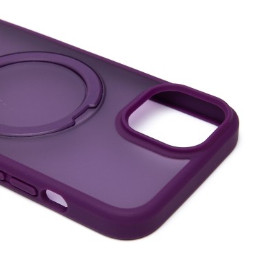 Чехол-накладка для Apple iPhone 13 (фиолетовый) - SM088 SafeMag