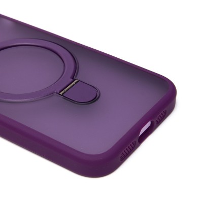 Чехол-накладка для Apple iPhone 13 (фиолетовый) - SM088 SafeMag