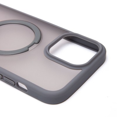 Чехол-накладка для Apple iPhone 13 Pro Max (серый) - SM088 SafeMag Чехол-накладка для Apple iPhone 13 Pro Max (серый) - SM088 SafeMag