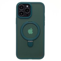 Чехол-накладка для Apple iPhone 14 Pro Max (темно-зеленый) - SM088 SafeMag