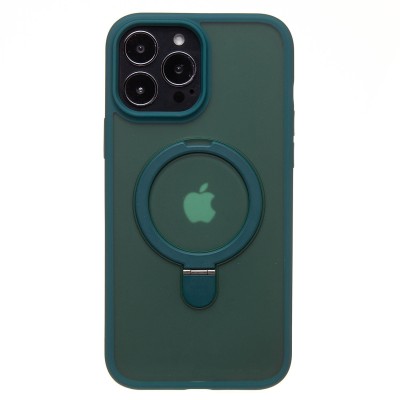 Чехол-накладка для Apple iPhone 14 Pro Max (темно-зеленый) - SM088 SafeMag