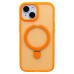 Чехол-накладка для Apple iPhone 15 (оранжевый) - SM088 SafeMag