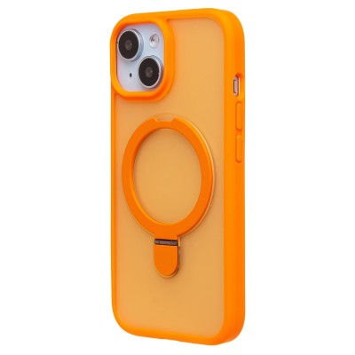 Чехол-накладка для Apple iPhone 15 (оранжевый) - SM088 SafeMag