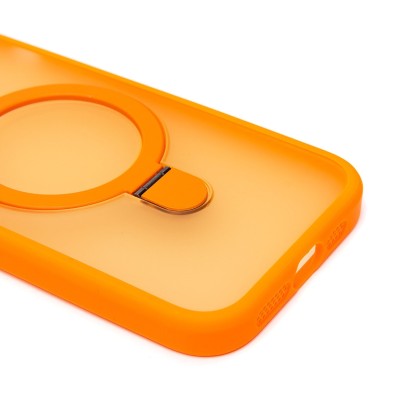 Чехол-накладка для Apple iPhone 15 (оранжевый) - SM088 SafeMag