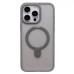 Чехол-накладка для Apple iPhone 15 Pro Max (серый) - SM088 SafeMag