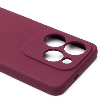 Чехол-накладка для Infinix Hot 40 (бордовый) Activ Full Original Design