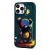 Чехол-накладка для Apple iPhone 13 Pro Max (медведь) (темно-зеленый) - SC335 Чехол-накладка для Apple iPhone 13 Pro Max (медведь) (темно-зеленый) - SC335