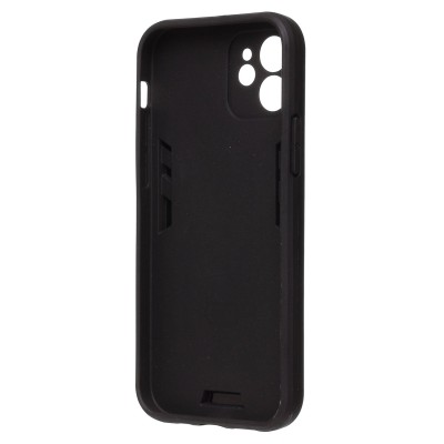 Чехол-накладка для Apple iPhone 12 (черный) - SGP001 противоударный
