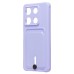 Чехол-накладка для Infinix Note 30 Pro (светло-фиолетовый) - SC304 с картхолдером Чехол-накладка для Infinix Note 30 Pro (светло-фиолетовый) - SC304 с картхолдером