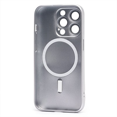 Чехол-накладка для Apple iPhone 14 Pro (титановый) - SM020 Matte SafeMag