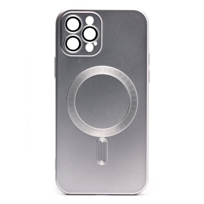 Чехол-накладка для Apple iPhone 12 Pro (титановый) - SM020 Matte SafeMag