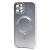 Чехол-накладка для Apple iPhone 12 Pro (титановый) - SM020 Matte SafeMag