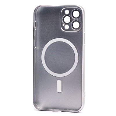 Чехол-накладка для Apple iPhone 12 Pro (титановый) - SM020 Matte SafeMag