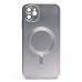 Чехол-накладка для Apple iPhone 11 (титановый) - SM020 Matte SafeMag
