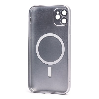 Чехол-накладка для Apple iPhone 11 (титановый) - SM020 Matte SafeMag