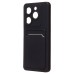 Чехол-накладка для Infinix Smart 8 Pro (черный) - SC337 с картхолдером
