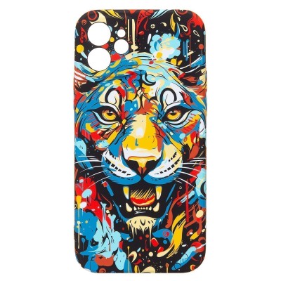 Чехол-накладка для Apple iPhone 12 - (113) (многоцветный) Luxo Creative