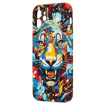 Чехол-накладка для Apple iPhone 12 - (113) (многоцветный) Luxo Creative