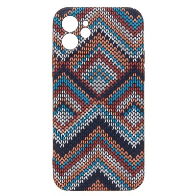 Чехол-накладка для Apple iPhone 12 - (115) (многоцветный) Luxo Creative