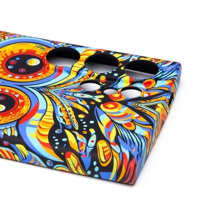 Чехол-накладка для Samsung Galaxy S24 Ultra - (117) (многоцветный) Luxo Creative