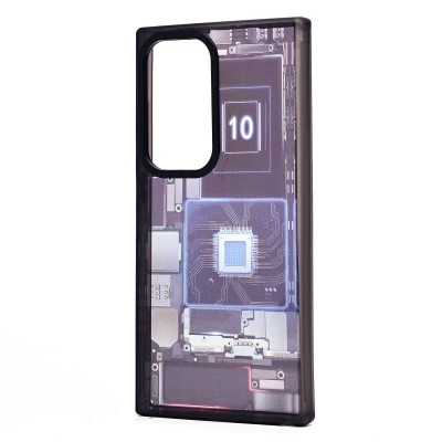 Чехол-накладка для Samsung Galaxy S24 Ultra (многоцветный) - PC088