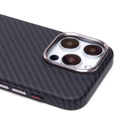Чехол-накладка для Apple iPhone 15 Pro - (118) (черный) Luxo Creative PC
