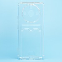 Чехол-накладка для OPPO Realme 11 Pro (прозрачный) - SC276 с картхолдером