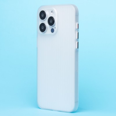 Чехол-накладка для Apple iPhone 15 Pro Max (матовый прозрачный) - PC089