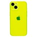 Чехол-накладка для Apple iPhone 15 (прозрачный/желтый) - SC344