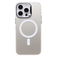 Чехол-накладка для Apple iPhone 15 Pro Max (белый) - SM025 SafeMag