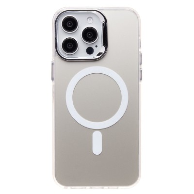 Чехол-накладка для Apple iPhone 15 Pro Max (белый) - SM025 SafeMag