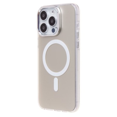 Чехол-накладка для Apple iPhone 15 Pro Max (белый) - SM025 SafeMag