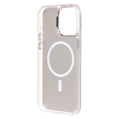 Чехол-накладка для Apple iPhone 15 Pro Max (белый) - SM025 SafeMag