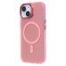 Чехол-накладка для Apple iPhone 15 (розовый) - SM025 SafeMag