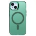 Чехол-накладка для Apple iPhone 15 (зеленый) - SM025 SafeMag