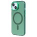 Чехол-накладка для Apple iPhone 15 (зеленый) - SM025 SafeMag